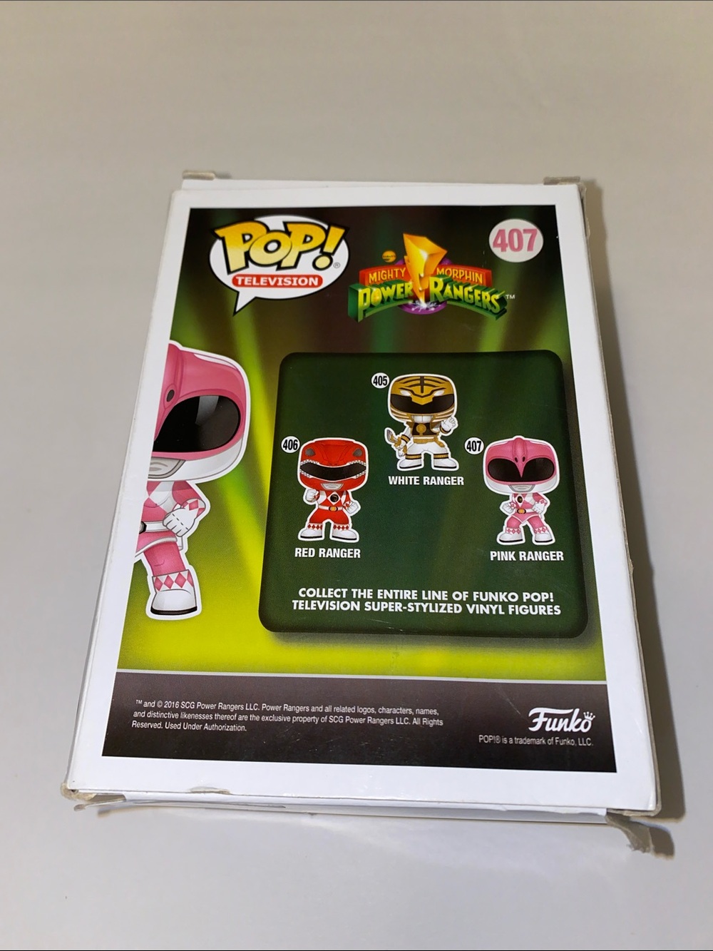 Pink Power Ranger Funko Pop 407 - Picture 3 of 3